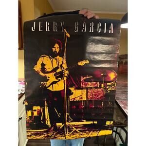 Vtg Jerry Garcia Poster 23.5x36 Winterland Productions RockExpress4113